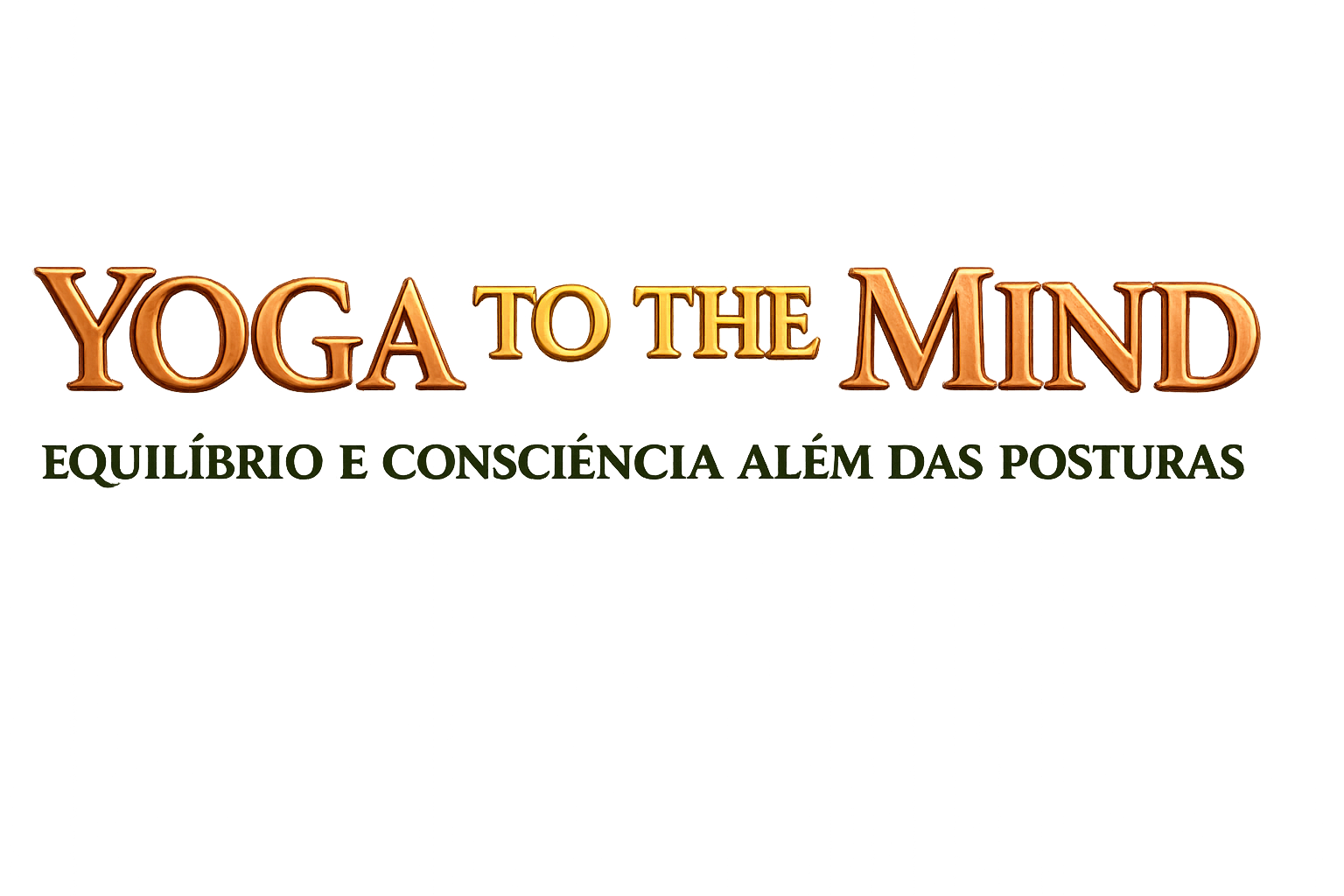 Yoga to the Mind - Logo escrito